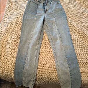 Abercrombie Ankle Straight Ultra High Rise Curve Love 00